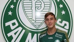 Juvenil chileno en Palmeiras: "Valdivia es una gran persona"