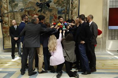 Máxima expectación sobre el tenista español, Carlos Alcaraz.