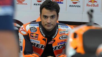 Dani Pedrosa en Cheste.