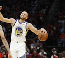 Vean el escandaloso partido de Curry contra los Rockets
