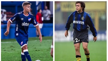 ¡°S¨¦ diferenciar cuando Recoba es mi padre y cuando mi entrenador¡±