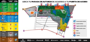 Plan de movilidad para el Gran Premio de México 2021