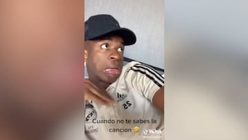 "Real hasta la muerte": Vinicius revienta TikTok una vez más