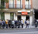 ¿Dónde está la calle Ferraz en Madrid y desde cuándo está allí la sede del PSOE?