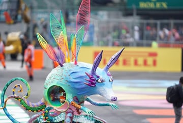 Así se vivió el color en el Gran Premio de México