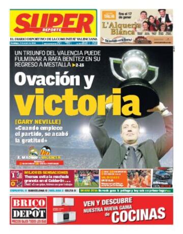 Portadas de la prensa mundial