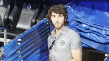 Granero, en el Bernabéu