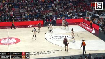 Cómo levantar al pabellón en dos segundos: vean la fantasía total del Chacho