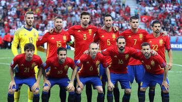 El once inicial que ha sacado Del Bosque en los tres partidos de la fase de grupos de la Euro.