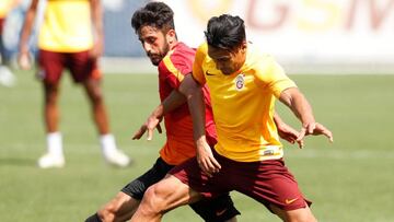 Radamel Falcao Garc&iacute;a anot&oacute; doblete en amistoso con Galatasaray frente al equipo Sub 19.