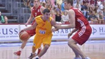 Jaime Fernández, clave en el triunfo sobre Bulgaria.