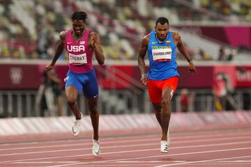 El colombiano se convirtió en el tercer atleta del país en ganar medalla en atletismo en unos Juegos Olímpicos. Es el primer hombre de Sudamérica en lograr un podio en os 400 metros. 