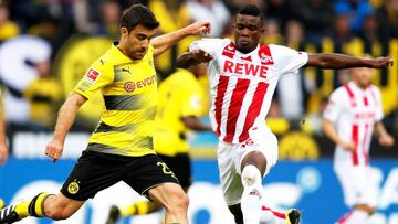 Sokratis Papastathopoulos con el Borussia Dortmund.