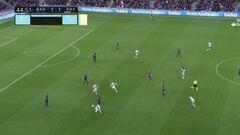 El lujoso taco de Vidal para salir jugando ante el Rayo