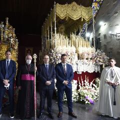 El Sevilla rinde su visita a la hermandad de San Pablo