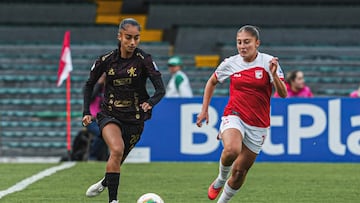 América de Cali venció a Independiente Santa Fe en la jornada 3 de cuadrangulares de la Liga Femenina.