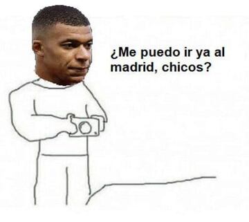 El futuro de Mbappé, de nuevo carne de memes