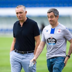 Carmelo explica el plan del Deportivo en el mercado