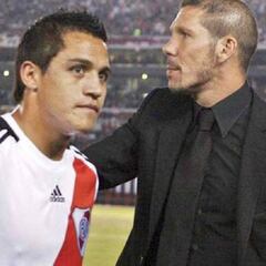 Diego Simeone: "Alexis debe ser de los mejores del mundo"