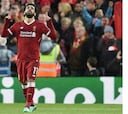 Liverpool-Roma: el monumental partido de Salah, los goles, Anfield...todo en imágenes