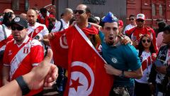 La afici&oacute;n tunecina vive este Mundial de Rusia con especial ilusi&oacute;n. 