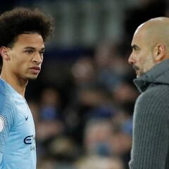 Sane crea un dilema a Guardiola