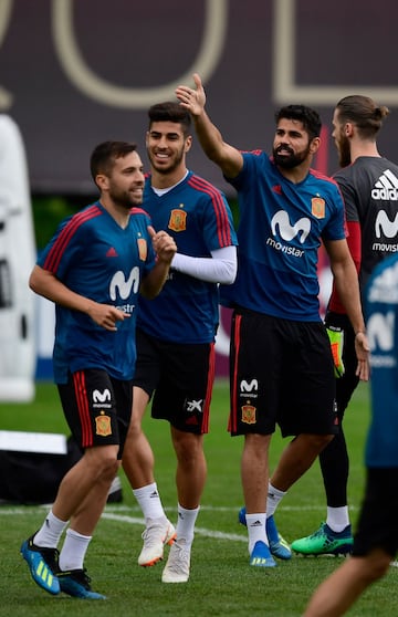 Diego Costa y Marco Asensio.