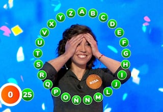 Rosa hace historia y gana el bote de ‘Pasapalabra’