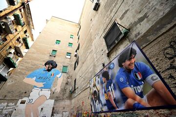 El museo de Maradona en Quartieri Spagnoli