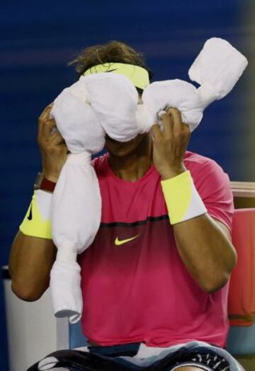 Rafa Nadal ganó 2-6, 6-3, 7-6, 3-6 y 5-7 al tenista estadounidense Tim Smyczek tras un largo y duro partido.