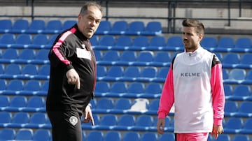 Visnjic, dialogante y cercano al jugador en su primer día