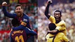 Agüero zanja el debate Messi-Pelé: "Con Pelé los arqueros no tenían ni guantes..."