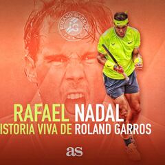 Nadal suma 18 Grand Slams y está a solo dos de Federer