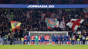 LaLiga presenta acciones penales contra el Frente Atlético