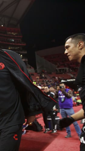 during the quarter-final first match between Tijuana and Tigres UANL as part of the Liga BBVA MX, Torneo Apertura 2025 at Caliente Stadium, on November 26, 2025 in Tijuana, Baja California,, Mexico.