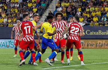 Cádiz-Atlético de Madrid en imágenes