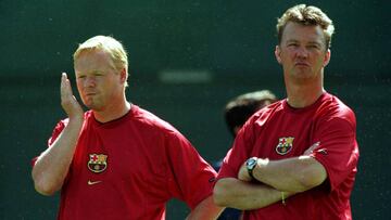 Koeman y Van Gaal