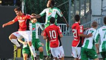 <b>ESTRENO. </b>El Mallorca no pudo pasar del empate con el Hammarby.