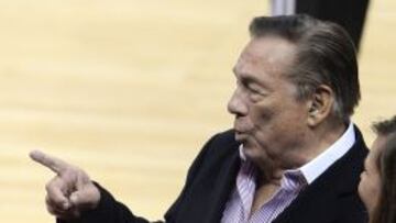 Donald Sterling, durante un partido en estos playoffs. 