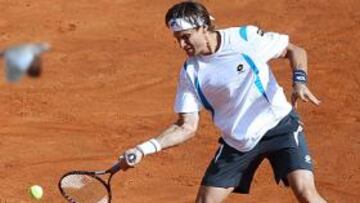 <b>FUERA. </b>David Ferrer debutó, y no pudo superar la primera ronda.