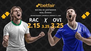Racing de Santander vs. Real Oviedo: horario, dónde ver, pronósticos y clasificación