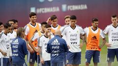 El once que maneja Sampaoli para debutar ante Islandia