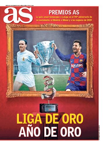 Las portadas de AS de diciembre