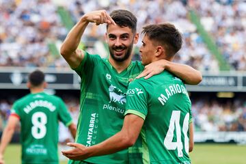 Andrés Martín le reconoció a Mario García su protagonismo al haber provocado el penalti.