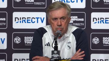 Real Madrid coach Carlo Ancelotti responded to reports that PSG could complain to FIFA about attempts to woo Kylian Mbappé, saying “it’s a political thing".