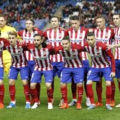 Simeone ensambla sus piezas y ha encontrado su once tipo