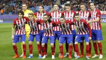 El once rojiblanco ante el Galatasaray.