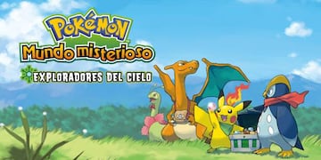 Pokémon Mundo Misterioso: Exploradores del cielo (2009, NDS)