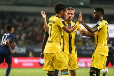 Dortmund deny €70m offer from Man City for Aubameyang