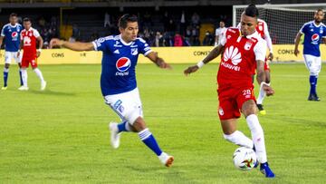 Millonarios – Santa Fe: Horarios, cómo y dónde ver el partido de la fecha 10 de la Liga Águila-I 2019, en el estadio El Campín hoy 28 de marzo